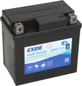 Аккумулятор Exide 6 CT-4-R AGM Ready YTX5L-BSEXIDEREADY