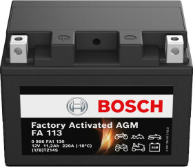 Аккумулятор Bosch 6 CT-11,2-L Factory Activated AGM 0986FA1130