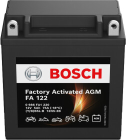 Аккумулятор Bosch 6 CT-5-R Factory Activated AGM 0986FA1220