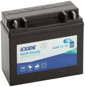 Аккумулятор Exide 6 CT-18-R AGM Ready AGM12-18