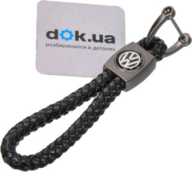 Брелок Vitol с логотипом Volkswagen черный 52684