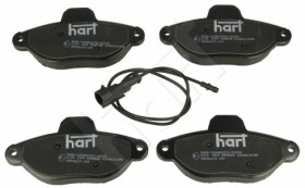 Тормозные колодки Hart 219148