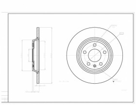 Тормозной диск Hart 232227
