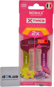 Ароматизатор Nowax X Twice Vanilla & Bubble Gum 5