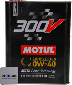 Моторное масло Motul 300V Competition 0W-40 синтетическое