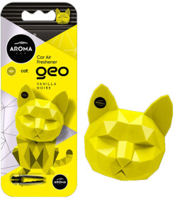 Ароматизатор Aroma Car Geo Cat Vanilla Noire