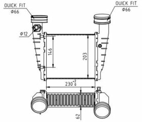 Интеркулер Hart 605580