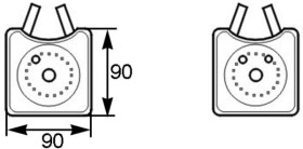 Масляный радиатор двигателя Mahle clc161000s