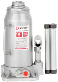 Домкрат Intertool бутылочный гидравлический 15 т GT0027