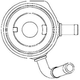 Оливний радіатор двигуна Mahle clc195000s