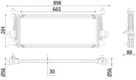 Интеркулер Mahle ci542000p