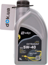 Моторна олива Solgy Extrasint Multijet 5W-40 синтетична
