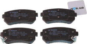 Тормозные колодки Bosch 986494140