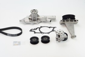Комплект поликлиновых ремней + помпа Contitech 6pk2260wp1