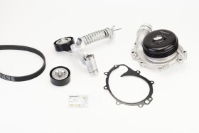 Комплект поликлиновых ремней + помпа Contitech 5pk1745wp1