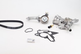 Комплект поликлиновых ремней + помпа Contitech 5pk1230wp2