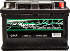 Акумулятор Gigawatt 6 CT-74-R 0185757404