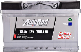 Акумулятор AutoParts 6 CT-75-R Galaxy Silver ARL075GAL0
