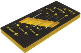 Набор ключей шестигранных Starline NRF1ET12 2-6 мм с шарообразным наконечником 6 шт