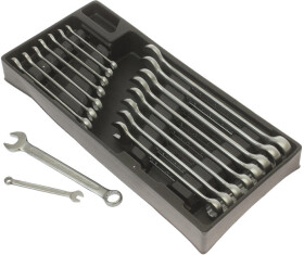 Набор ключей рожково-накидных Starline NRF1TR45 6-22 мм 17 шт