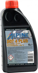 Тормозная жидкость Alpine DOT 4 + ABS