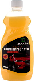 Концентрат автошампуня Zollex Car Extra Wax Shampoo с воском