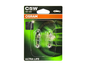 Лампа фонаря освещения номерного знака Osram 6418ULT-02B