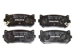 Гальмівні колодки Delphi LP1528