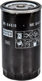 Паливний фільтр Mann WK 845/8