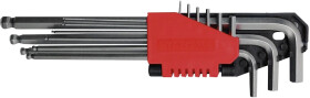 Набор ключей шестигранных Yato YT0506 1,5-10 мм с шарообразным наконечником 9 шт
