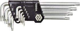 Набір ключів TORX Vorel 56478 T10-T50 9
