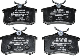 Тормозные колодки Bosch 0 986 494 399