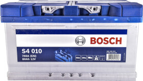 Аккумулятор Bosch 6 CT-80-R S4 Silver 0092S40100