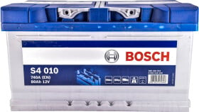 Акумулятор Bosch 6 CT-80-R S4 Silver 0092S40100