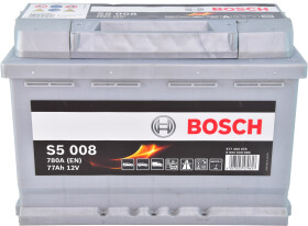 Аккумулятор Bosch 6 CT-77-R S5 Silver Plus 0092S50080