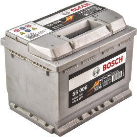 Аккумулятор Bosch 6 CT-63-L S5 Silver Plus 0092S50060