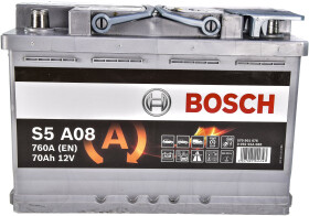 Аккумулятор Bosch 6 CT-70-R S5 0092S5A080