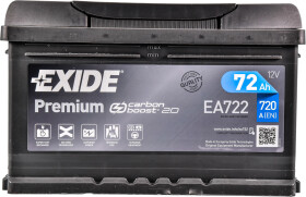 Аккумулятор Exide 6 CT-72-R Premium EA722