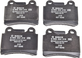 Тормозные колодки Bosch 0 986 494 210