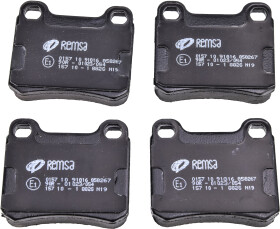 Тормозные колодки Remsa 0157.10