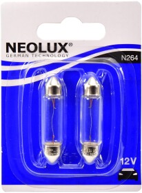 Лампа фонаря освещения номерного знака Neolux N264-02B
