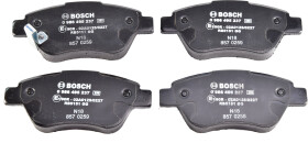 Тормозные колодки Bosch 0 986 495 237