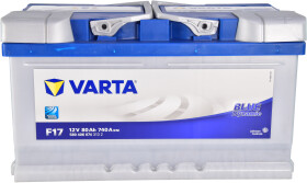 Аккумулятор Varta 6 CT-80-R Blue Dynamic 580406074