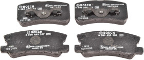 Тормозные колодки Bosch 0 986 495 357
