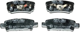 Тормозные колодки Parts-Mall PKG-E07