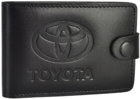 Визитница Poputchik 4002-041 с логотипом Toyota цвет черный