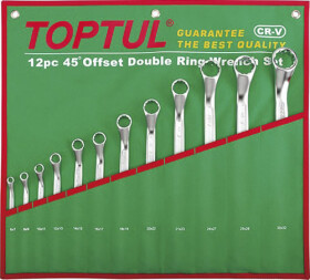 Набор ключей накидных Toptul GAAA1202 6x7-30x32 мм 12 шт