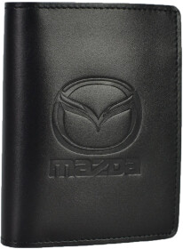 Портмоне-органайзер Poputchik 5070-038 с логотипом Mazda цвет черный