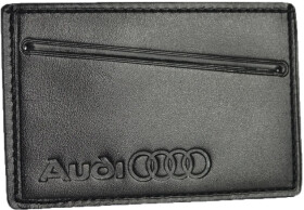 Картхолдер Poputchik 5014-040 с логотипом Audi цвет черный