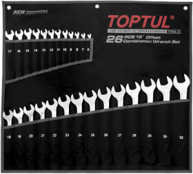Набір ключів ріжково-накидних Toptul GPAW2601 6-32 мм 26 шт